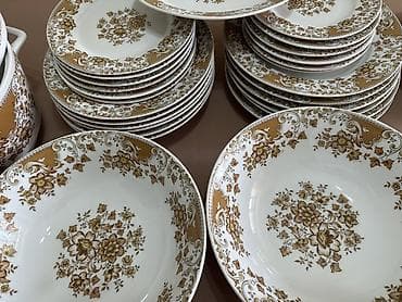 dinner table: Чешский столовый сервиз на 6 персон. 
Новый! — 10