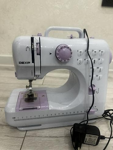 Швейная машина DEXP SM‑1200 Пользовалась пару раз для учебы,причина