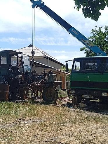 бетон жумуш: Услуги манипулятора/кран-борта на базе грузовика Mercedes-Benz с — 1