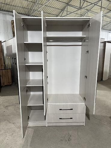 Шифоньеры, шкафы для одежды: Шифоньер, шкаф для одежды, Новый, Прямой, ЛДСП — 4