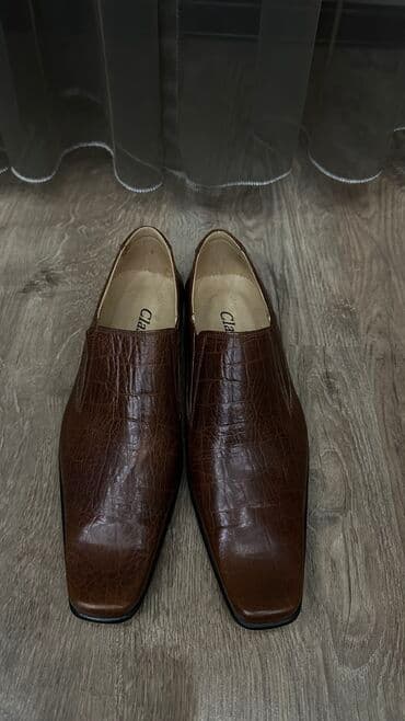 Мужские туфли, 41, Новый, цвет - Коричневый, Самовывоз