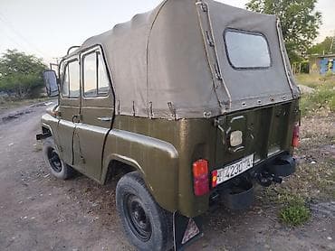 тентовый гараж для авто: УАЗ 469: 1990 г., Кабриолет — 1