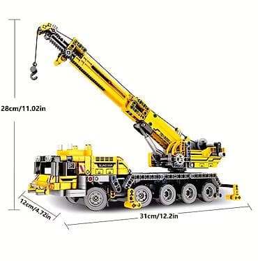 чебурашка бишкек: Конструктор кран⚡️⚡️⚡️ 665 деталей Без цветной коробки 🚖 Доставка — 2