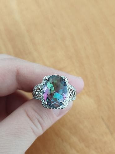 серебряные часы женские 925 пробы: Кольцо, Проба 925, Женские, Циркон, Новый — 2