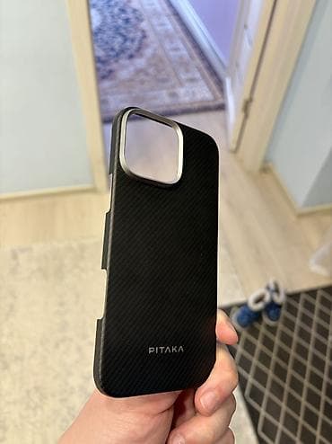 air pro 4: Чехол PITAKA MagEZ Case Pro 4 (Black/Grey) для iPhone 16 pro max - — 2