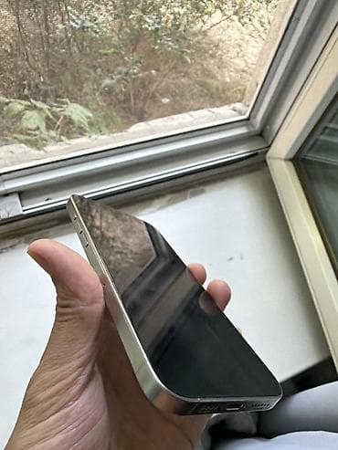 телефон бишкек бу: IPhone 15 Pro Max, Колдонулган, 512 ГБ, Күмүш, Куту, 83 % — 4