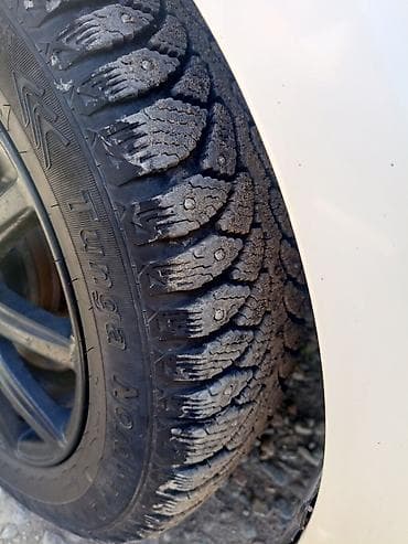 gac aion 60i: Колеса в сборе R 14, Зимняя шипованная, Легковые, Литые, отверстий - 4 — 2