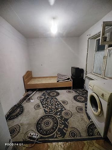 аренда помишение: Комната с базовой мебелью и техникой - Планировка: прямоугольная — 1