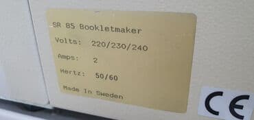 оборудование для типографии: Bookletmaker (Буклетмейкер) Производство Швейцария Отличное состояние — 9