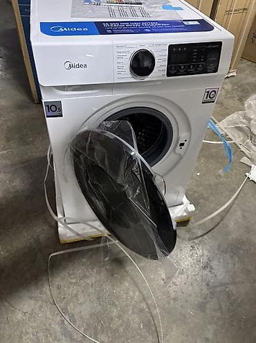 Стиральная машина автомат, Новый, Midea, 10 кг и более, Фронтальная, Рассрочка