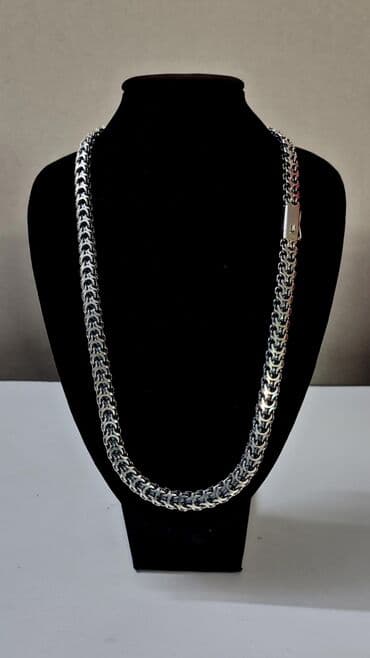 чачы casio: Цепь "Рамзес" Серебро 925 проба Вес 98 грамм Длина 60 см Ширина 10 мм — 3
