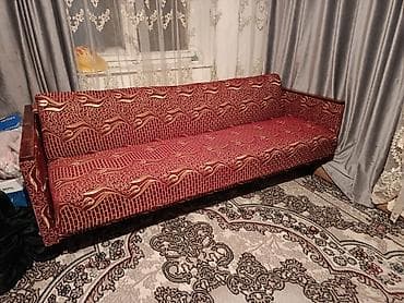 Прямые диваны: Прямой диван, Б/у — 4