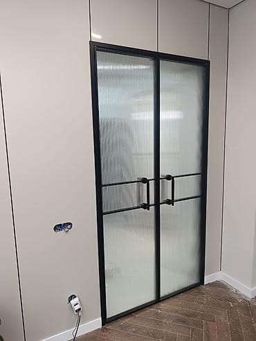 на нива: На заказ Лофт-перегородка, Монтаж — 8