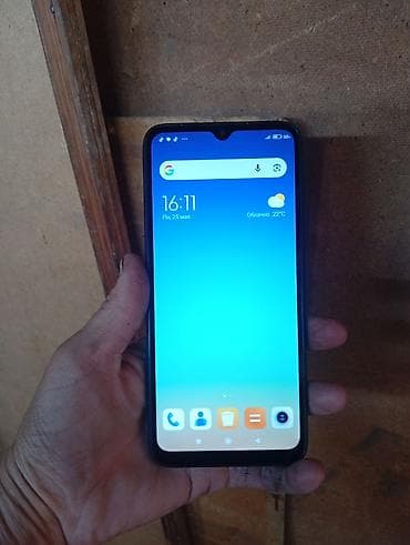 Redmi, Redmi 9, Б/у, 64 ГБ, цвет - Серый, 1 SIM, 2 SIM