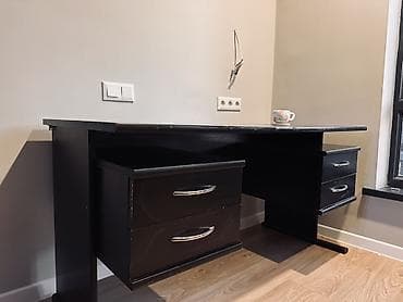 компьютер стол купить: Компьютерный стол, Б/у, С полками — 1