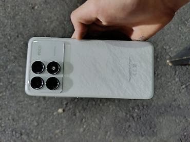 Poco F6 Pro, Б/у, 256 ГБ, цвет - Белый, 2 SIM, 1 SIM, eSIM