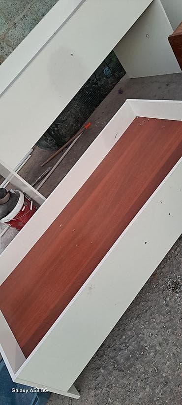 Тумба для вещей и одежды, Без зеркала, ЛДСП, цвет - Белый