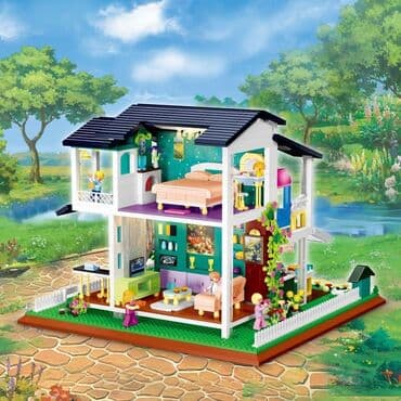 переносной дом: Конструктор Sunshine Villa 🔥 Количество деталей: 2395 Размер 25,2 х — 2