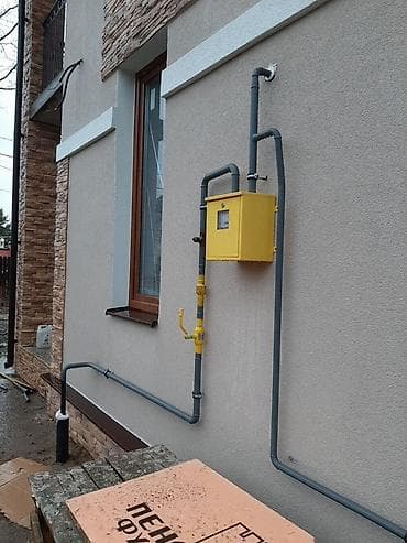 газ установки: Газификация, Монтаж газопровода — 3