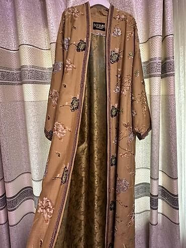 шорты бокс: Длинный восточный халат/чапан MEROS. - Цвет: теплый — 1