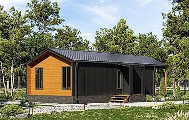 гостинный дом: Строим Афрейм Барнхаус Модульный дом Коттедж Каркасный дом под ключ — 2