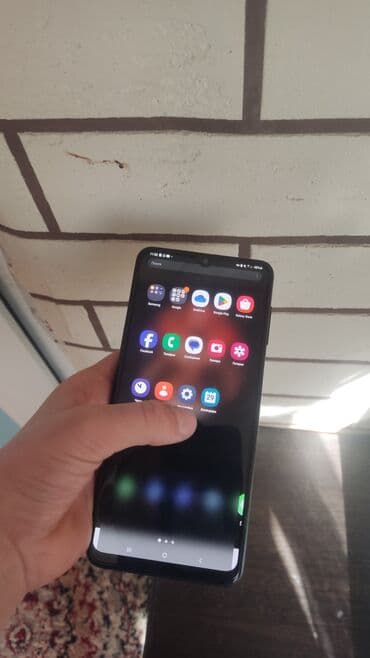 Аудиотехника: Samsung Galaxy A22, Б/у, 128 ГБ, цвет - Черный, 2 SIM — 1