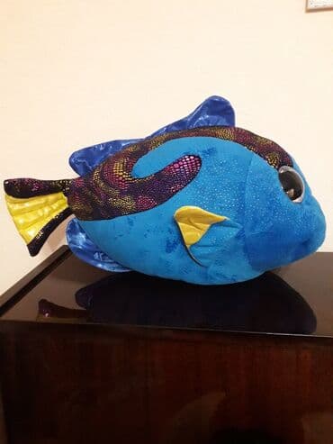 плюшевый мишка большой цена: Мягкая игрушка,,Рыба" новая длина 50 см, высота 30. объёмная — 2