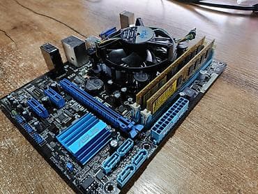 core i: Материнская плата, Б/у, Asus, LGA1155, Micro-ATX, Для ПК — 2