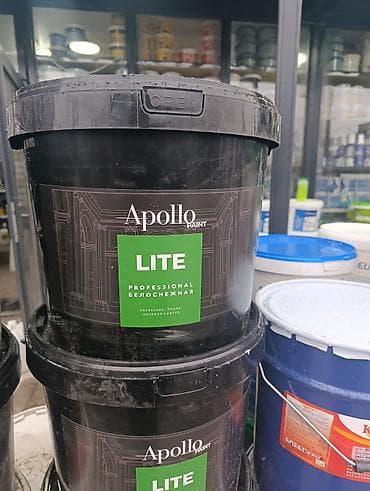 paint: Краска Apollo Paint LITE — профессиональная белоснежная латексная — 1