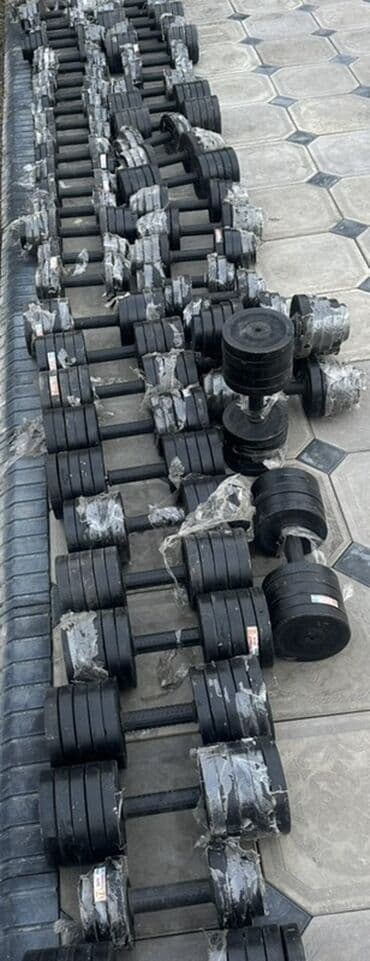 турние: Разборные гантели для домашнего и зального тренинга. - Материал — 1