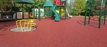 Резиновое покрытие для детских и спортивных площадок - Бесшовная