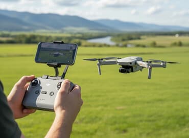 моноблок 16: Дрон DJI mini3 Поднимается высоту 500 м Дальность 2,5 до 5 километров — 1