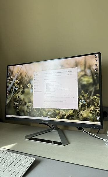 27 дюймовый монитор: Монитор, ViewSonic, Б/у, 27" - 28" — 2