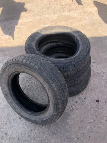 цены на зимние шины в бишкеке: Шины 165 / 70 / R 14, Зима, Б/у, Комплект, Легковые, Япония, Dunlop — 1