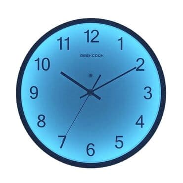 будильник часы: Настенные часы с подсветкой (включается от хлопка, только в темноте) — 2