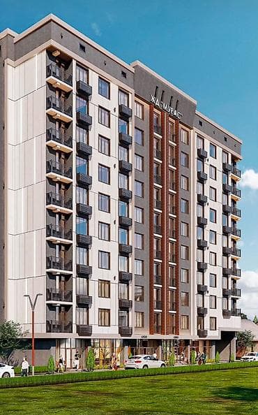 discovery studio: 1 комната, 45 м², Средний Джал Элитка, 5 этаж, ПСО (под самоотделку) — 3