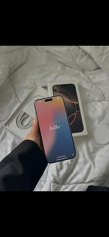 Apple iPhone: IPhone 16 Pro Max, 512 ГБ, Desert Titanium, Кабель, 92 % — 3