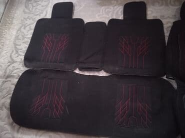 авто с последующим выкупом бишкек фит: Чехлы Тканевые, цвет - Черный — 3