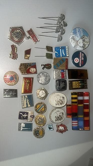 Продаю значки Интересен обмен за значки из серии: Прибалтика и Авиация