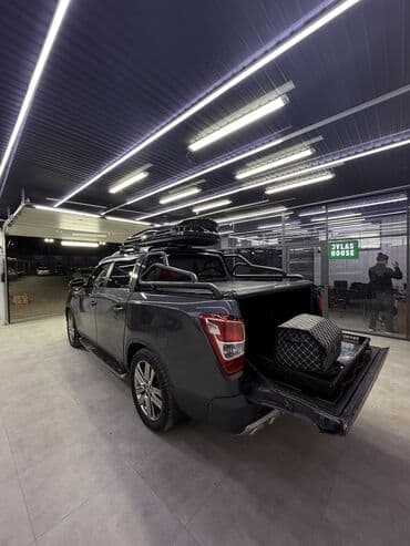 авто в рассрочку без банка без первоначального взноса в бишкеке: Ssangyong Rexton: 2019 г., 2.2 л, Автомат, Гибрид, Пикап — 2