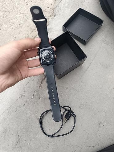 smart band 10: Смарт-часы в черном цвете с сенсорным экраном и силиконовым ремешком — 3