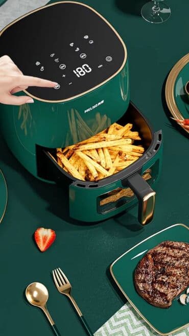 макбук эир м3: Аэрогриль (фритюрница без масла) MELING с интеллектуальным управлением — 9