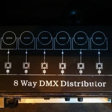 плата усилитель: Сценический усилитель сигнала освещения DMX 512. SPL8 8-канальный — 1