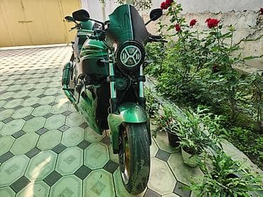 jac 9: Спортбайк Kawasaki, 1100 куб. см, Бензин, Взрослый, Б/у — 2