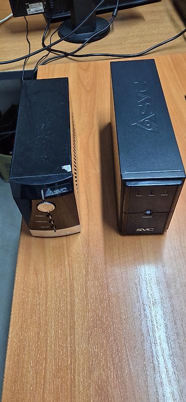 ИБП ЮПС Нерабочие 2 штуки в комплекте 2 кабеля питания 1000 сом за