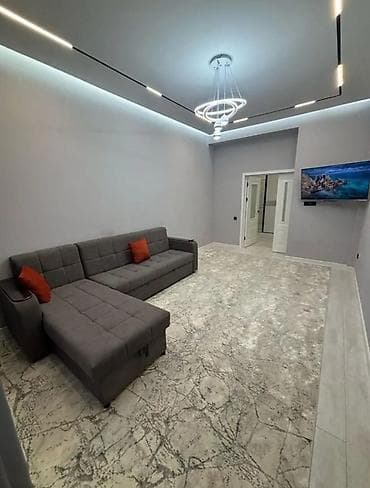 flat osh: 2 комнаты, 7 мкр Агентство недвижимости, Без подселения, от 6 месяцев, от 1 года, С мебелью полностью — 1