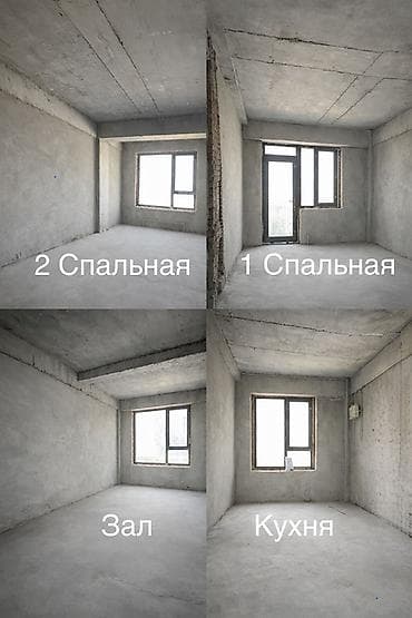 Продажа квартир: 3 комнаты, 77 м², 5 этаж, Готовая ПСО (под самоотделку) — 2