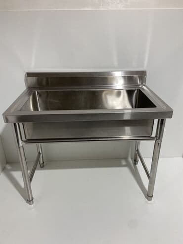ракавина для кухни: Кухонный мойка Нержавейка новый 100/60/80 Глубина 25 см Толщина — 1