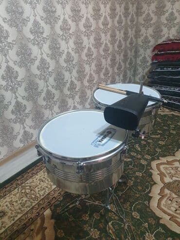 микрофон студийный купить: Тимбалес (латинские барабаны) на стойке. Состав: - Пара — 8