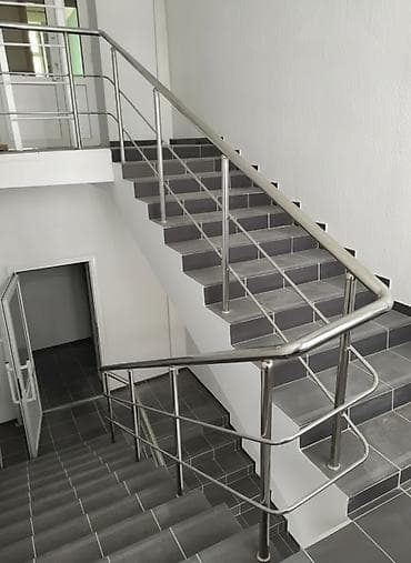 Изготовление перил Материал: Стекло, Наружные